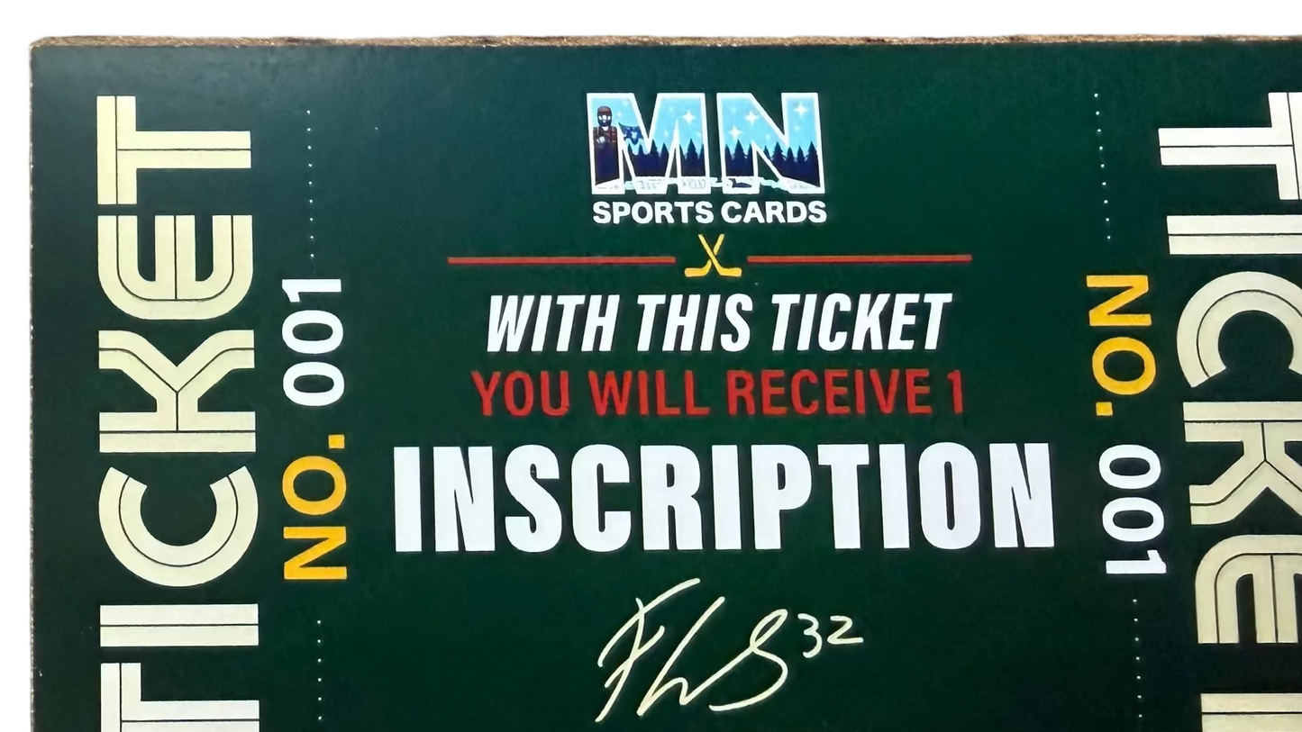 Filip Gustavsson Inscription Ticket