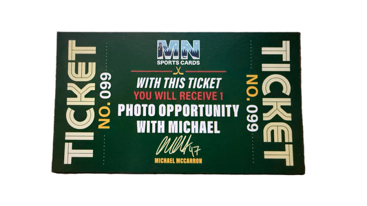 Michael McCarron Photo Opportunity Ticket
