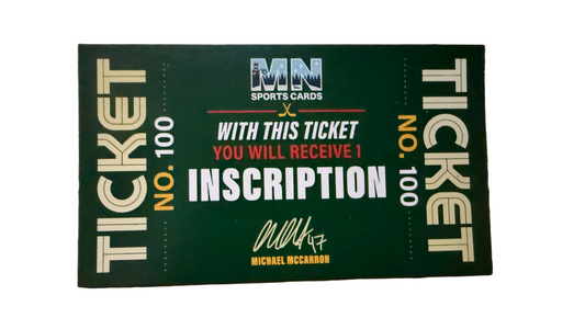Michael McCarron Inscription Ticket