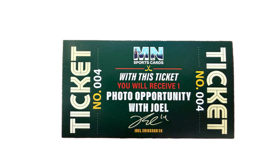 Joel Eriksson Ek Photo Opportunity Ticket