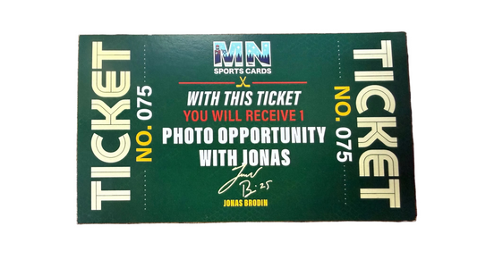 Jonas Brodin Photo Opportunity Ticket