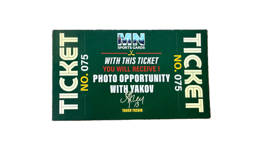 Yakov Trenin Photo Opportunity Ticket