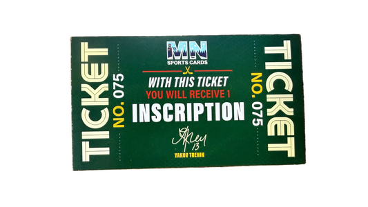 Yakov Trenin Inscription Ticket