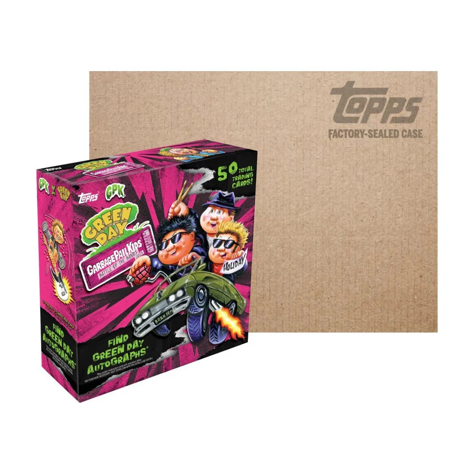 2024 Topps Garbage Pail Kids Battle Of The Bands: Green Day Hobby 20-Box Case