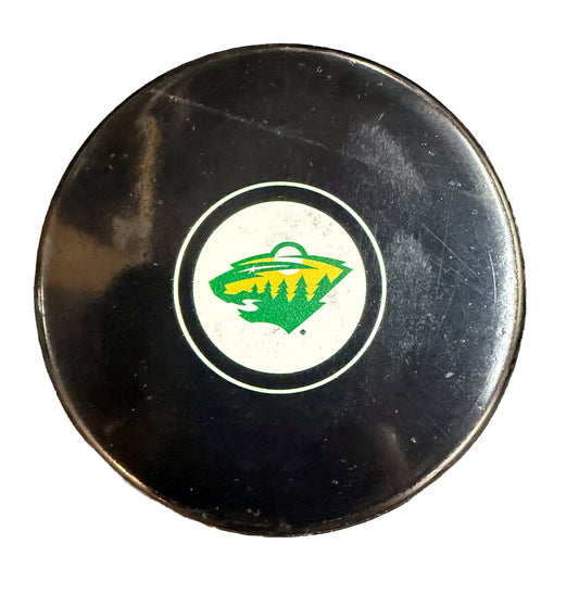 Minnesota Wild Reverse Retro Hockey Puck