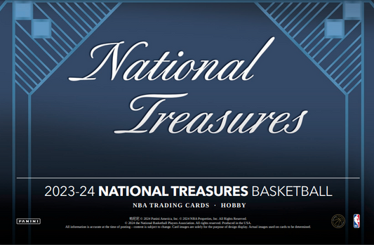 2023-24 Panini National Treasures Basketball Hobby Box