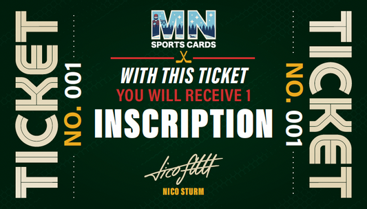 Nico Sturm Inscription Ticket
