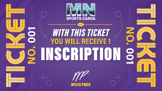 Myles Price Inscription Ticket