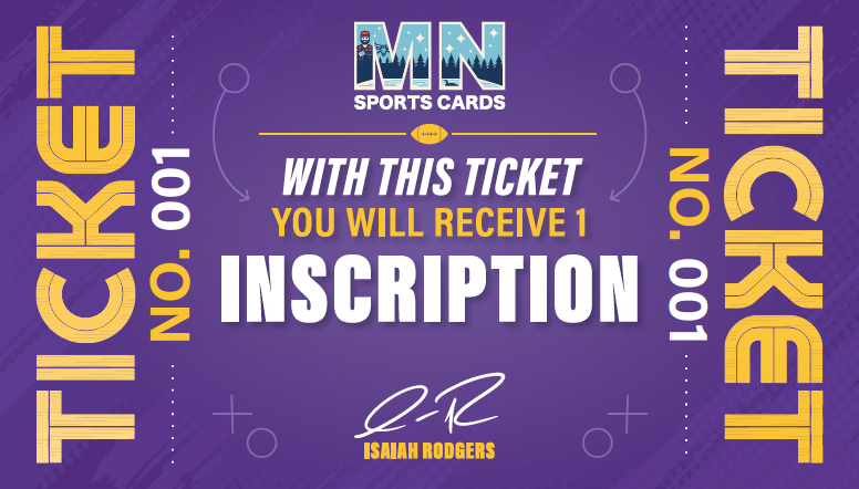 Isaiah Rodgers Inscription Ticket