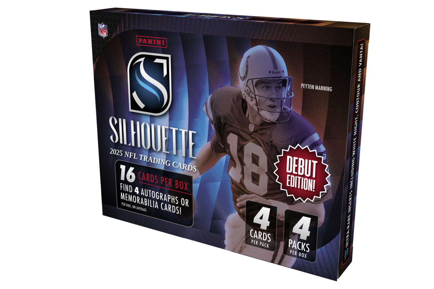 2025 Panini Silhouette Football Hobby Box