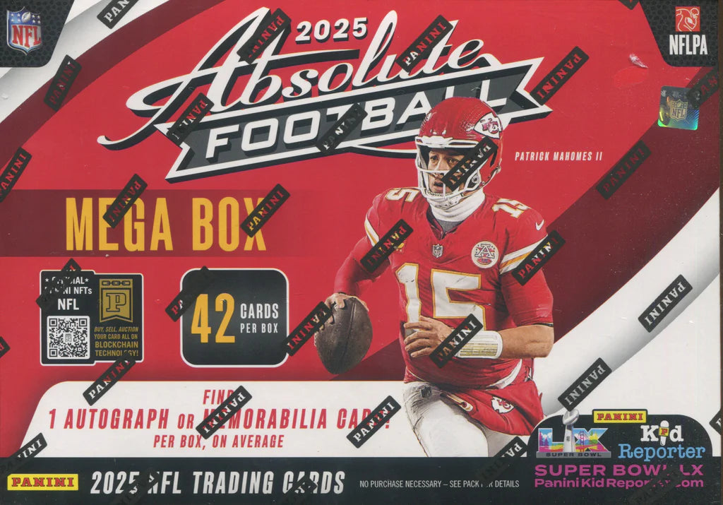 2025 Panini Absolute Football Hobby Mega Box