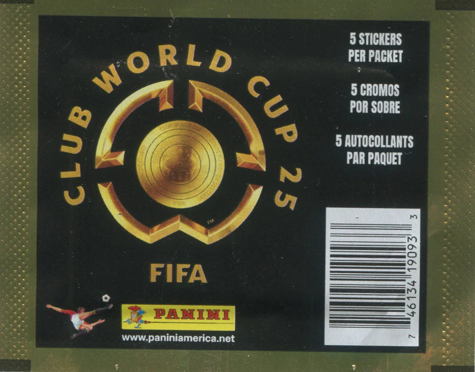 2025 Panini FIFA World Cup Club Soccer Stickers & Albums Display Case