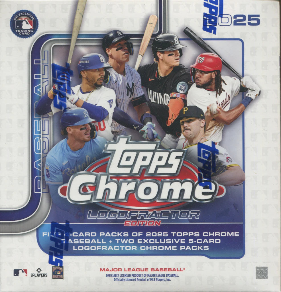 2025 Topps Chrome Baseball Logofractor Edition Box