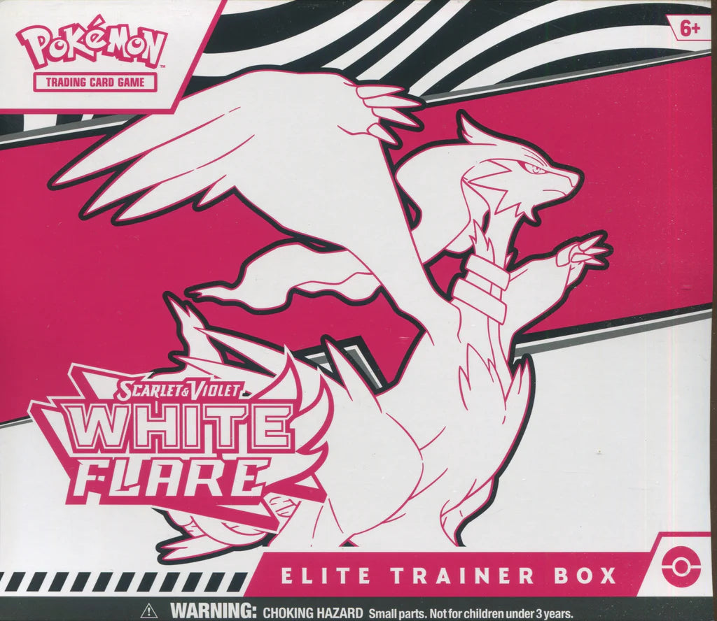 Pokemon Scarlet & Violet White Flare Elite Trainer Box