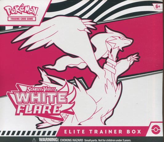 Pokemon Scarlet & Violet White Flare Elite Trainer Box