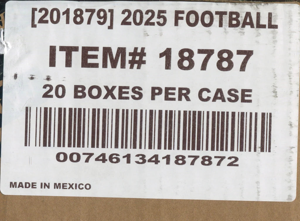 2025 Panini Rookies & Stars Football Hobby Blaster 20-Box Case (Blue Plaid Parallels)