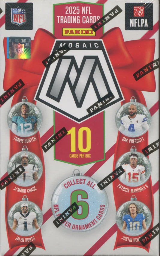 2025 Panini Mosaic Football Ornament Box