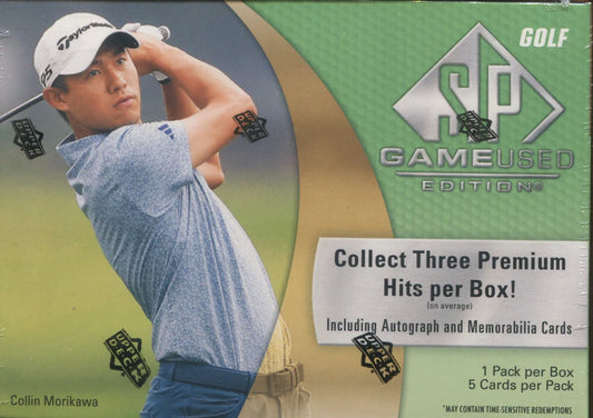 2024 Upper Deck SP Game Used Golf Hobby