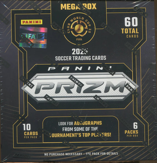 2025 Panini Prizm FIFA Club World Cup Soccer Mega Box