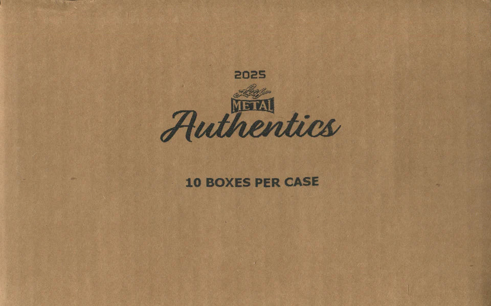2025 Leaf Metal Authentics 10-Box Case