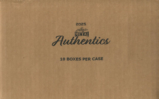 2025 Leaf Metal Authentics 10-Box Case