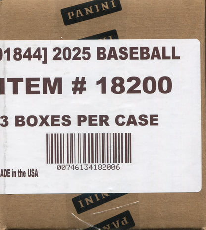 2025 Panini Impeccable Baseball Hobby 3-Box Case