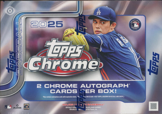 2025 Topps Chrome Baseball Breaker's Delight Box