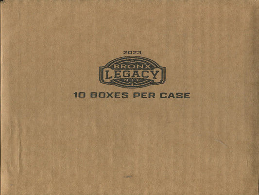2025 Leaf A Bronx Legacy Baseball Hobby 10-Box Case