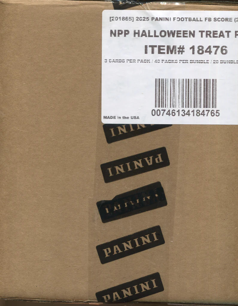2025 Panini Score-A-Treat Football Halloween Case