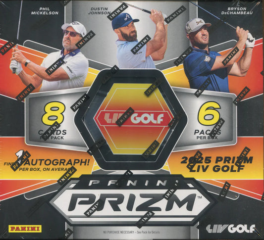 2025 Panini Prizm LIV Golf Hobby Box