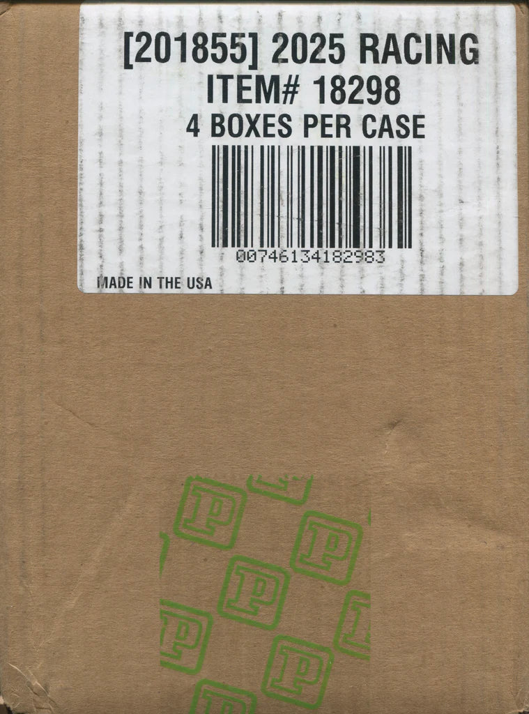 2025 Panini National Treasures Racing Hobby 4-Box Case