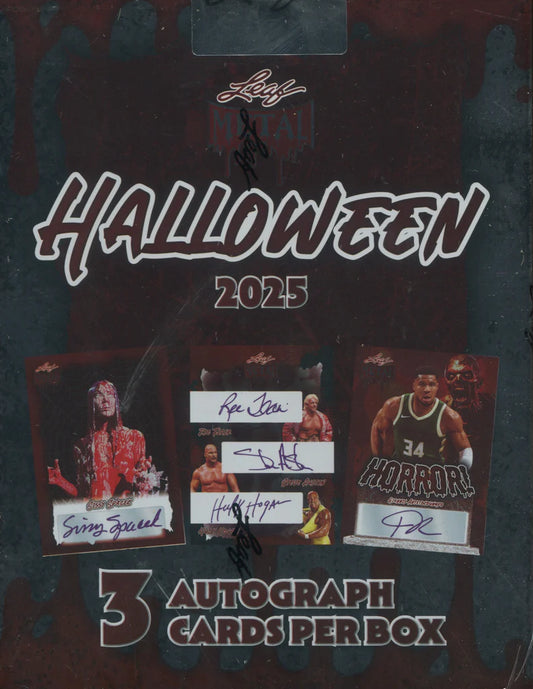 2025 Leaf Metal Halloween Box