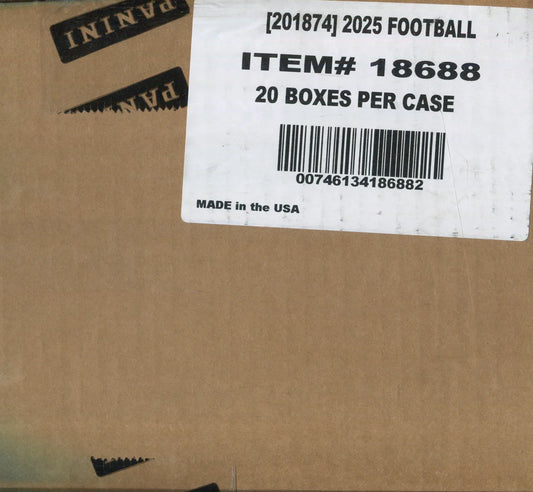 2025 Panini Absolute Football Hobby Mega 20-Box Case