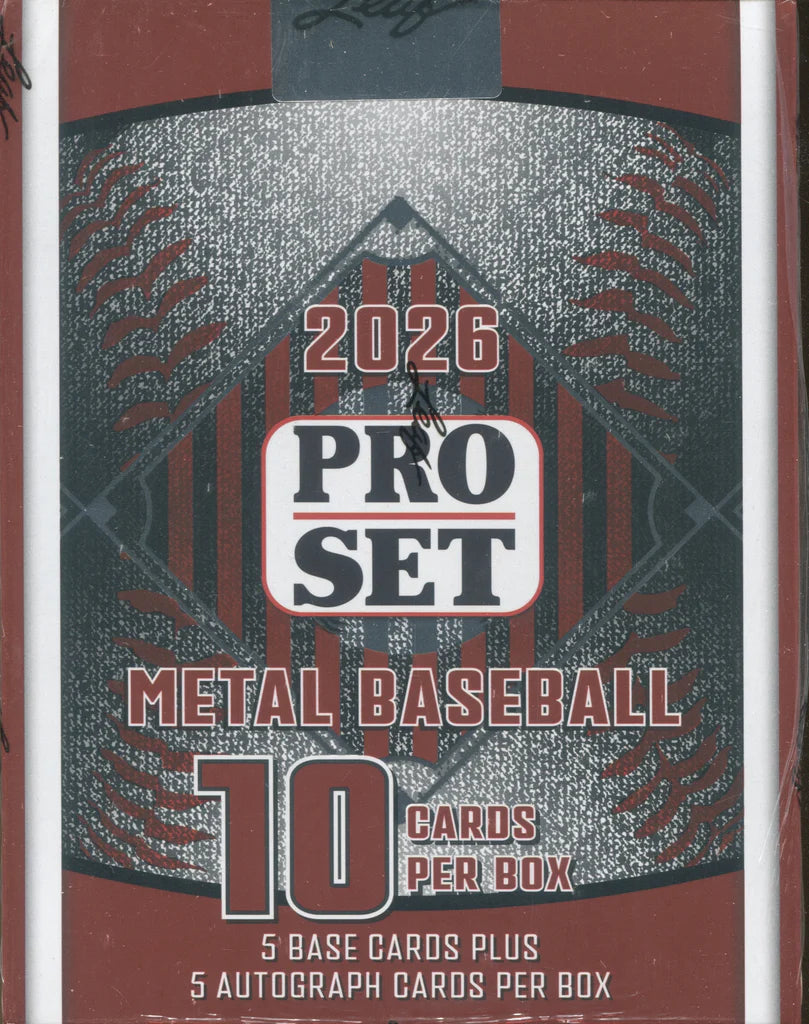 2026 Pro Set Metal Baseball Hobby Box