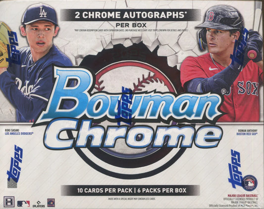 2025 Bowman Chrome Baseball Hobby Box