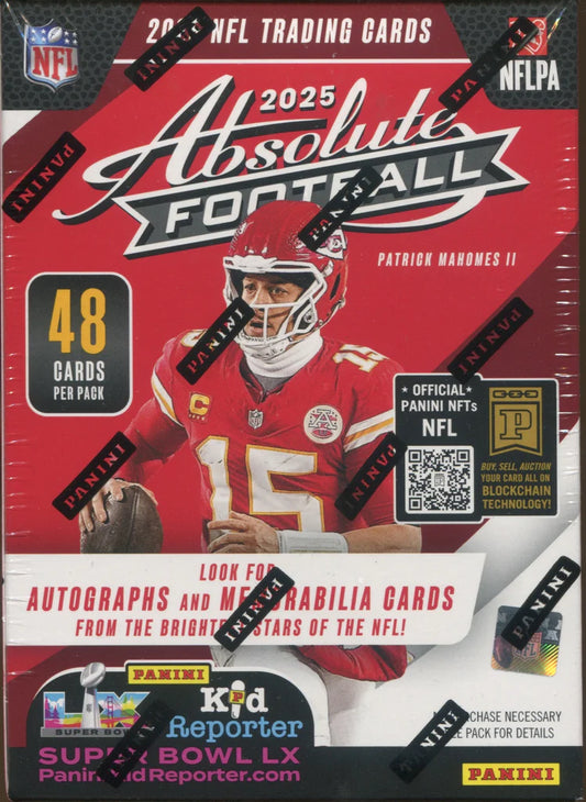 2025 Panini Absolute Football Hobby Blaster Box
