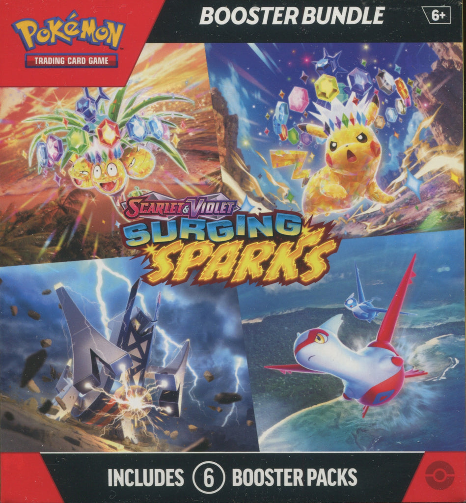 Pokemon Scarlet & Violet Surging Sparks Booster Bundle