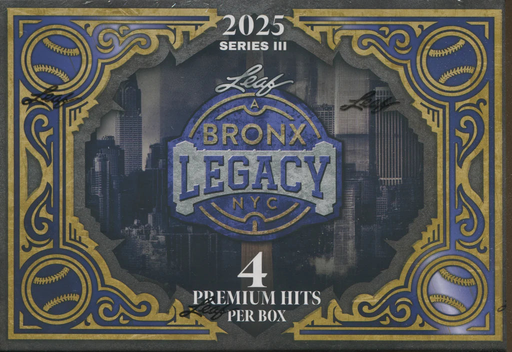 2025 Leaf A Bronx Legacy Baseball Hobby Box