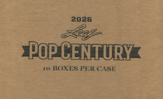 2026 Leaf Pop Century 10-Box Case