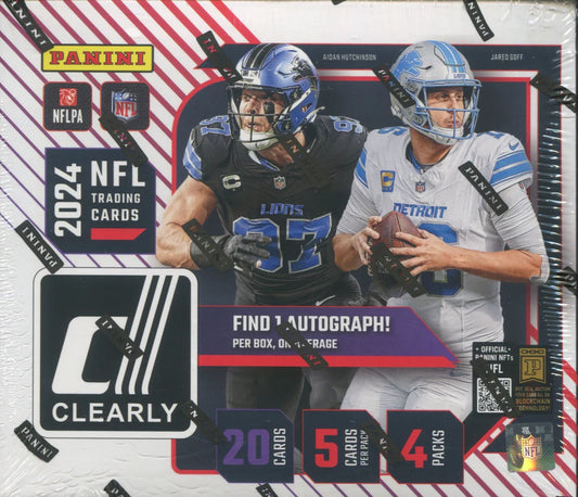 2024 Panini Clearly Donruss Football Hobby Box