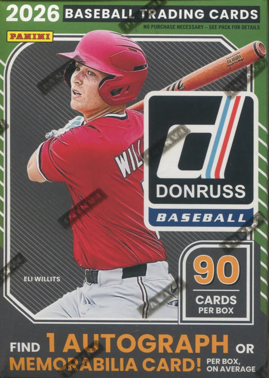 2026 Panini Donruss Baseball Blaster 20-Box Case