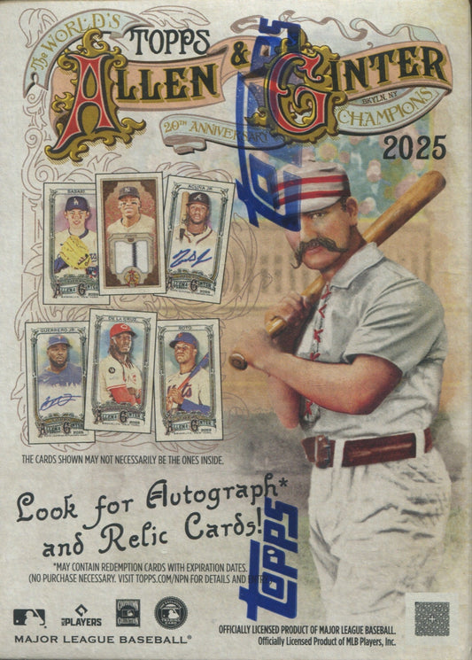 2025 Topps Allen & Ginter Baseball Blaster Box