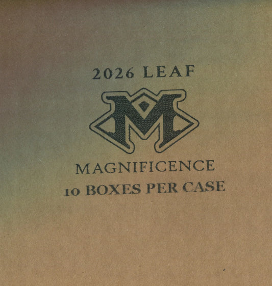 2026 Leaf Magnificence Multi-Sport 10-Box Case
