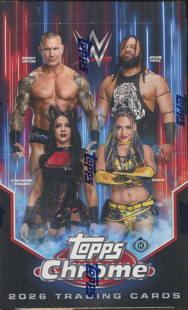 2026 Topps Chrome WWE Hobby Box