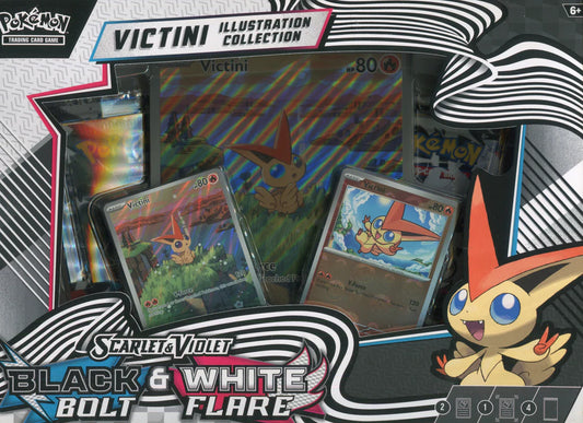 Pokemon Scarlet & Violet Unova Victini Illustration Collection Box
