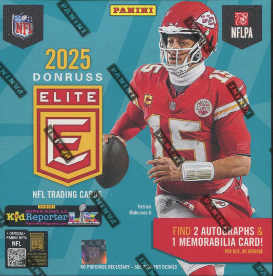 2025 Panini Donruss Elite Football Hobby Box