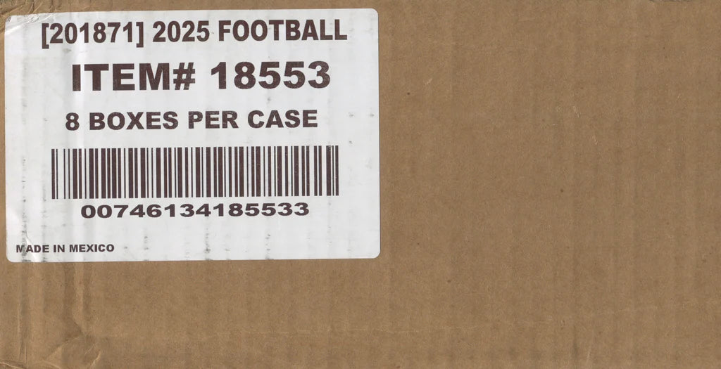 2025 Panini Donruss Football Hobby Factory Set 8-Set Case