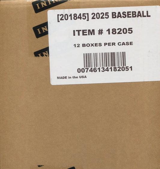 2025 Panini Prizm Baseball Hobby 12-Box Case