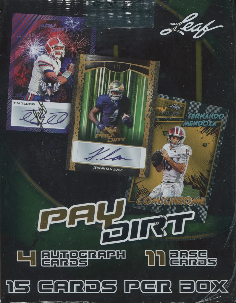 2026 Leaf Paydirt Football Hobby Box