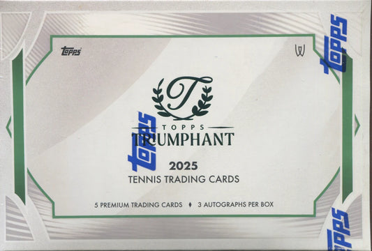 2025 Topps Triumphant Tennis Hobby Box